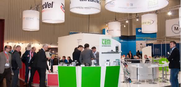 Rotek-SPS-Messestand Rotek-SPS-Messestand