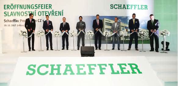 Automobil- und Industriezulieferer: Schaeffler eröffnet neues Werk in Tschechien Schaeffler eröffnet neues Werk in Svitavy (CZ)