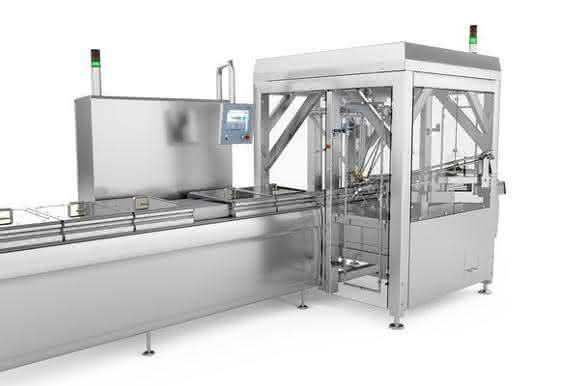 Für das Beladen der Packungskavitäten bietet Multivac unterschiedliche Handhabungsmodule, die individuell mit verschiedenen Kinematiken und Greifersystemen ausgestattet werden können. Für das Beladen der Packungskavitäten bietet Multivac unterschiedliche Handhabungsmodule, die individuell mit verschiedenen Kinematiken und Greifersystemen ausgestattet werden können.