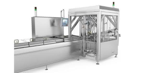 Für das Beladen der Packungskavitäten bietet Multivac unterschiedliche Handhabungsmodule, die individuell mit verschiedenen Kinematiken und Greifersystemen ausgestattet werden können. Für das Beladen der Packungskavitäten bietet Multivac unterschiedliche Handhabungsmodule, die individuell mit verschiedenen Kinematiken und Greifersystemen ausgestattet werden können.