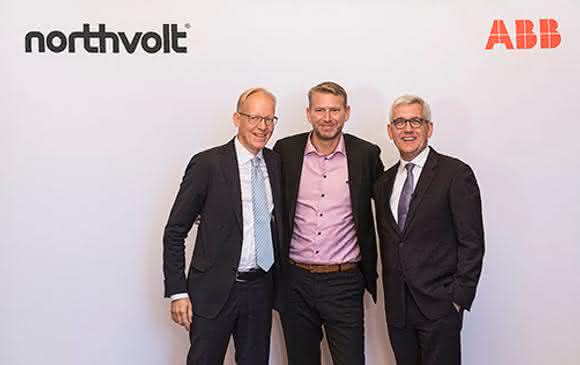 ABB und Northvolt schliessen Partnerschaft ABB und Northvolt schliessen Partnerschaft