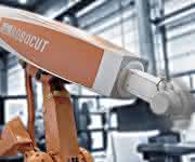 Dünnringlager im Laserroboter