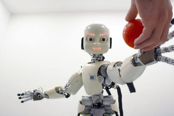 Menschenähnlicher Roboter iCub Menschenähnlicher Roboter iCub