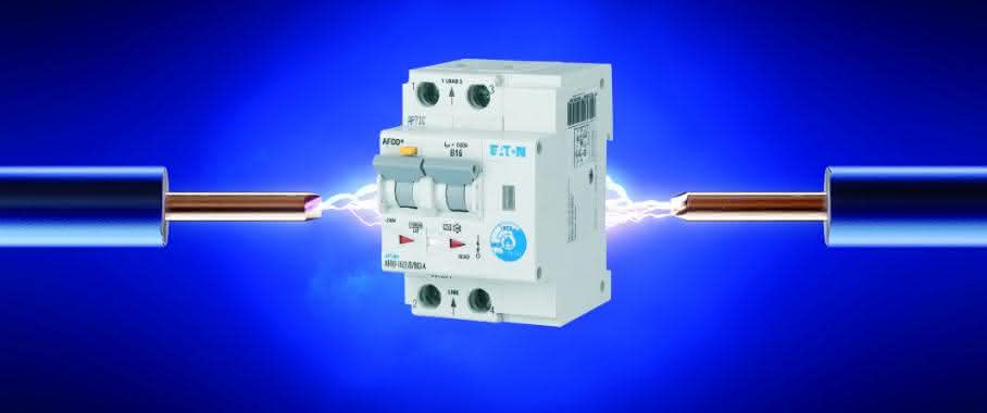 AFDD-Brandschutzschalter (Arc Fault Detection Device) unterbinden das Risiko von gefährlichen Störlichtbögen.