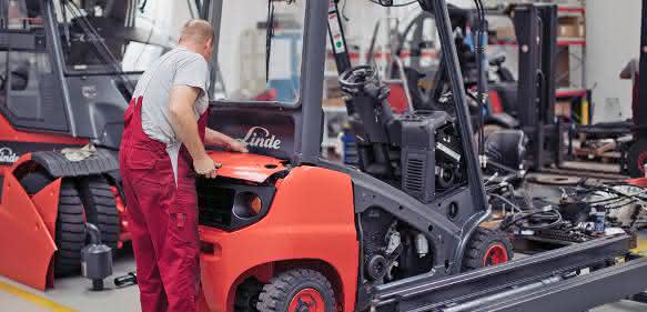 Linde-Gebrauchtstapler