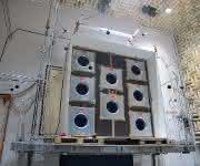 Ventilatorenwand in einem Klimazentralgerät