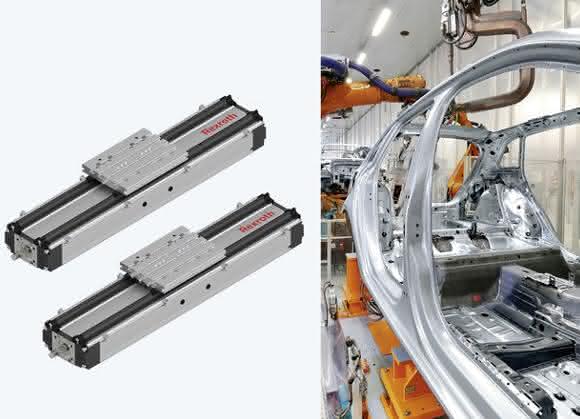 Linearachsen: Linearsystem  geht in Serie