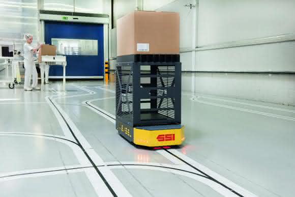 Fahrerloses Transportfahrzeug Fahrerloses Transportfahrzeug