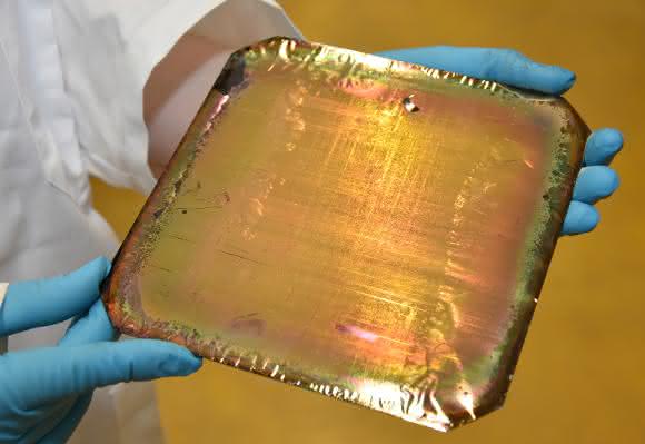 Siliciumscheibe zur Herstellung von Siliciumbatterien