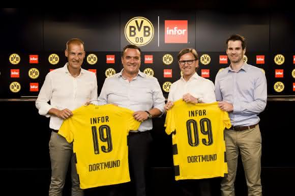 Partnerschaft: Infor und Borussia Dortmund werden ein Team