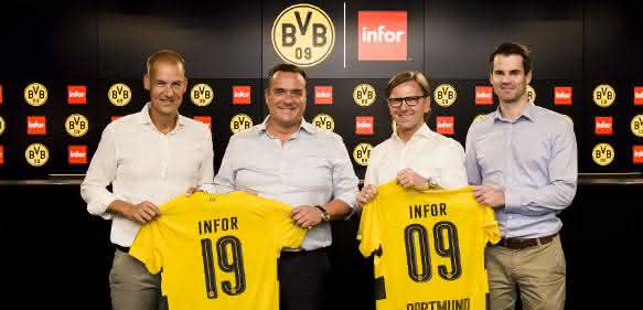 Partnerschaft: Infor und Borussia Dortmund werden ein Team