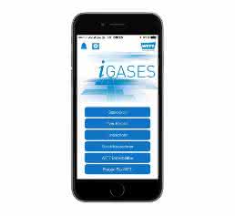 Die App iGases steht als gratis Download im Apple App Store und auf Google Play zur Verfügung.