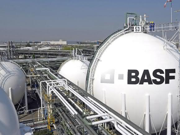 Kugeltank bei der BASF