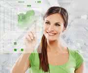 Bedienpanel mit Multitouch-Screen