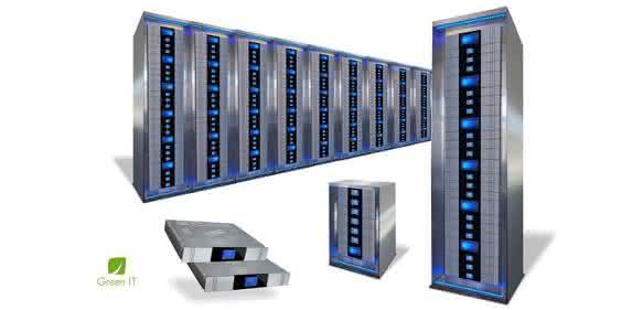 Lüfterloses Kühlverfahren für 19"-Racks