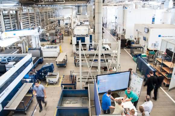 Trumpf Produktion Industrie 4.0: Digitalisierte Produktion ist Trumpf