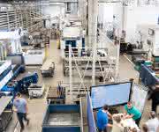 Blechbearbeitung bei Trumpf