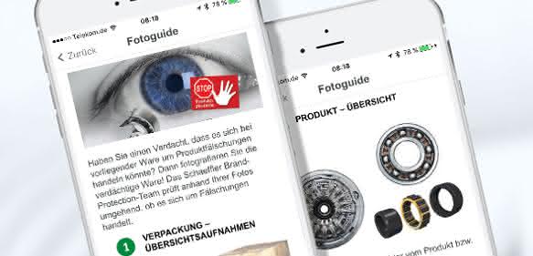 Fotodokumentation mit der OriginCheck App Fotodokumentation mit der OriginCheck App