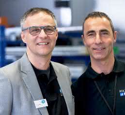 Jürgen Moser (li.) und Sven Anders