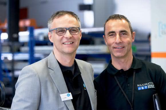 Jürgen Moser (li.) und Sven Anders