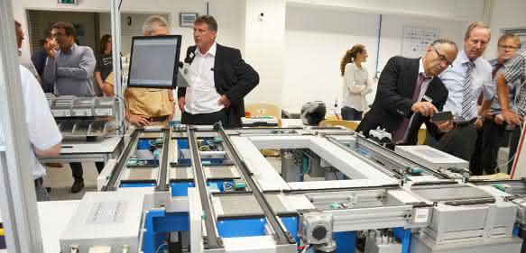 Stein Werkstückträger-Transportsystem Stein Werkstückträger-Transportsystem