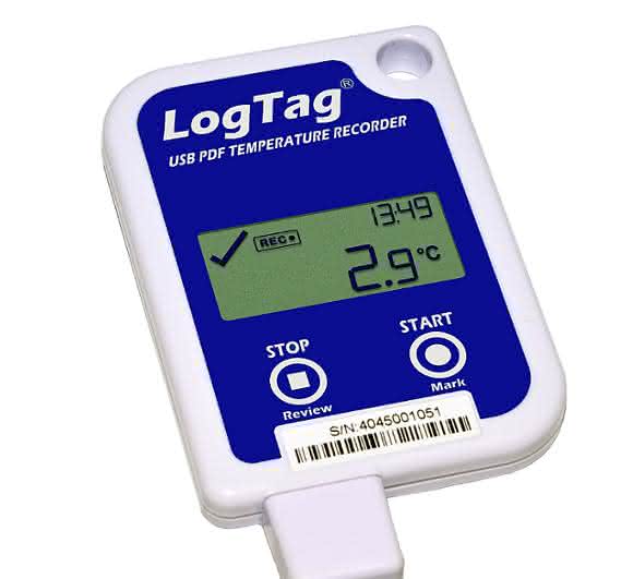 USB-Datenlogger Temperatur-Datenlogger: Mit Multi-Alarm und Reportgenerierung