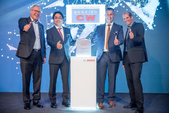 CW Bearing Bosch Supplier Award July 17 CW Bearing Bosch Supplier Award July 17