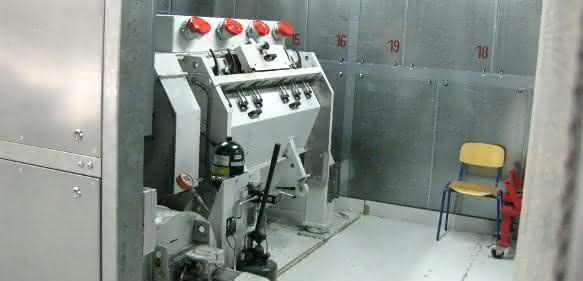 Getecha-Schallschutzkabine-Mühle Getecha-Schallschutzkabine-Mühle