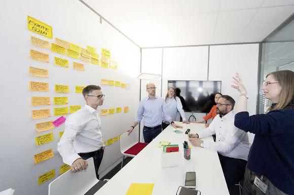 Agiles Arbeiten in der Volkswagen IT-City.