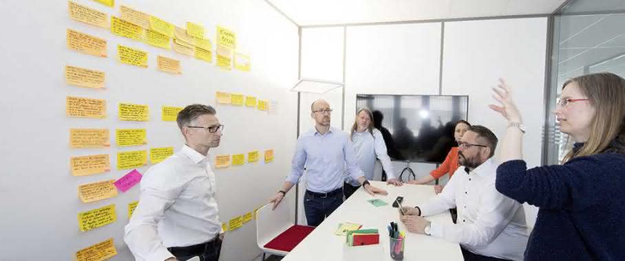 Agiles Arbeiten in der Volkswagen IT-City.
