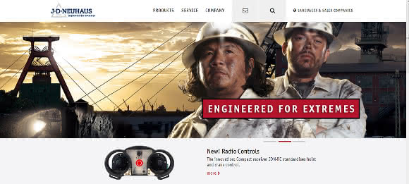 Neue Website von J.D. Neuhaus