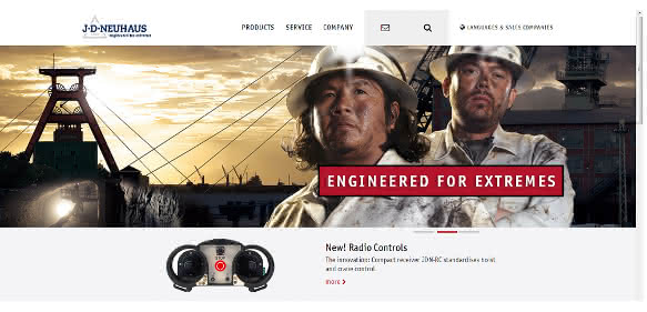 Neue Website von J.D. Neuhaus