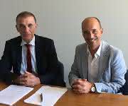 Rolf Sonderegger (r.) und Dr. Heinrich Offergeld