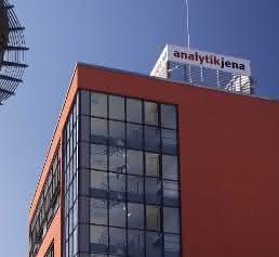 Analytik Jena will sich künftig auf die Laboranalyse als Kerngeschäft konzentrieren (Bild: Analytik Jena) Analytik Jena - Firmengebäude