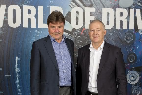 Dr. Karl-Walter Braun und Eugen Elmiger