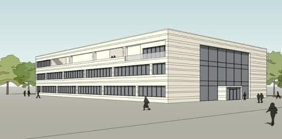 Erst noch ein Entwurf: Das neue Forschungsgebäude „Heart and Brain“ an der Universitätsmedizin Göttingen. (Visualisierung: pbr Planungsbüro Rohling AG)