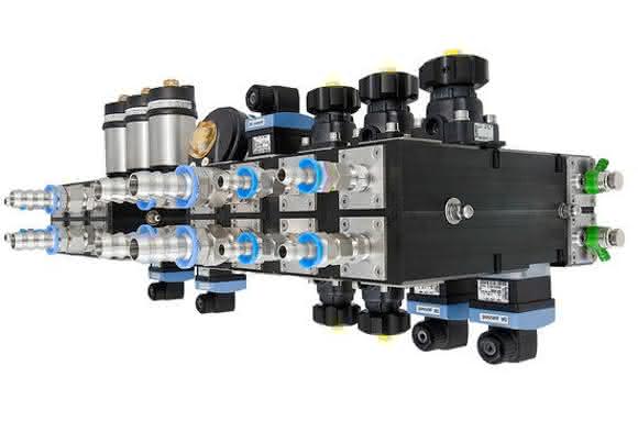 Kombination verschiedener Ventilfunktionen und Sensoren