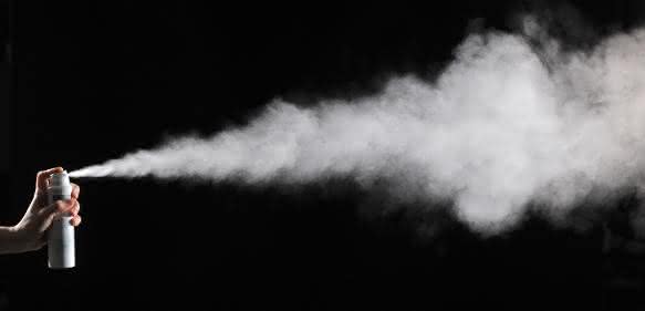 Nanopartikel in versprühten Flüssigkeiten