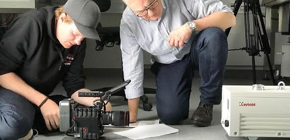 Vakuumpumpe: Leybold wählt COPT Zentrum als Kulisse für Produktvideo