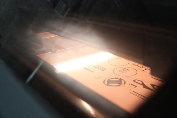 HP Jet Fusion 3D 4200 in Betrieb