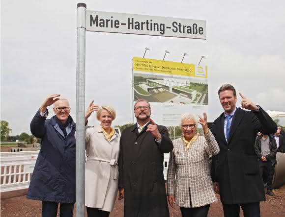 Harting-Straßenschild