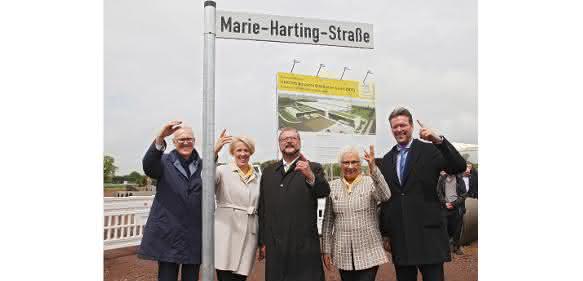 Harting-Straßenschild Harting-Straßenschild