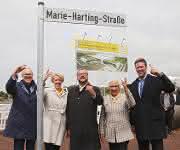 Harting-Straßenschild