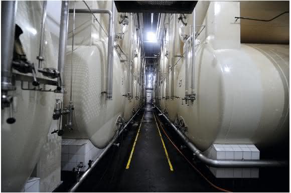 Biertanks mit Messsystem