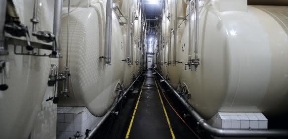 Biertanks mit Messsystem