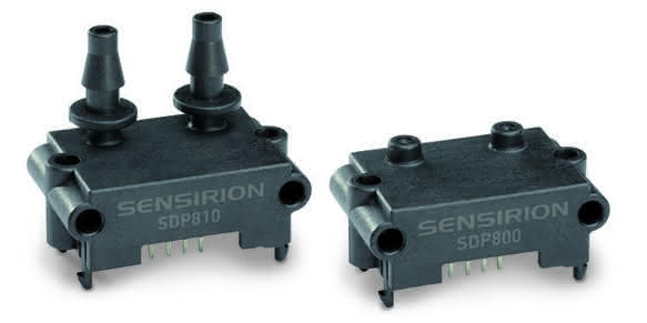 Differenzdrucksensoren der SDP800-Serie  Sensirion