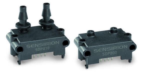 Differenzdrucksensoren der SDP800-Serie  Sensirion