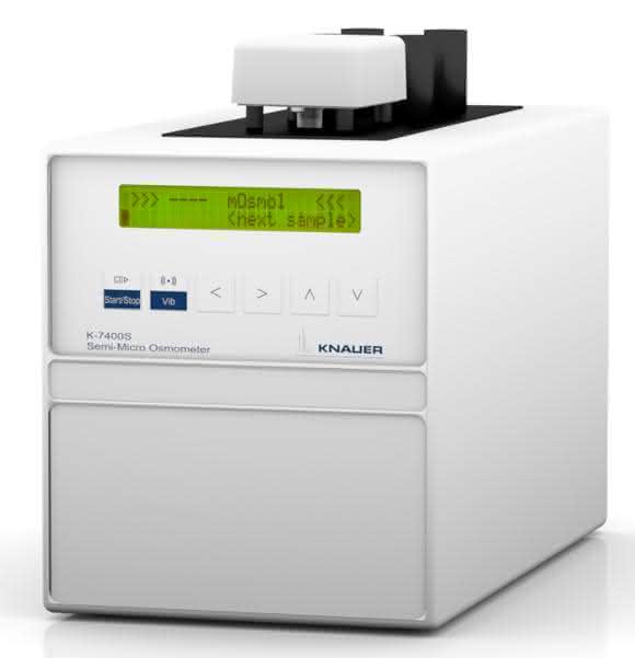 Das Semi-Micro-Osmometer K-7400S erfordert nur minimale Probenvolumina.