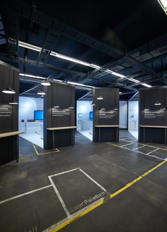 Industrie 4.0 live in der Fertigung erleben Arena der Digitalisierung bei Siemens