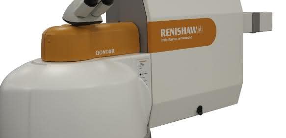 Das inVia Qontor Raman-Mikroskop von Renishaw. Das inVia Qontor Raman-Mikroskop von Renishaw.
